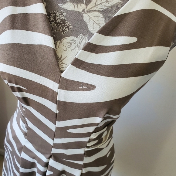 Banana Republic JSSA London zebra print dress Sz. 4 - Picture 2 of 8